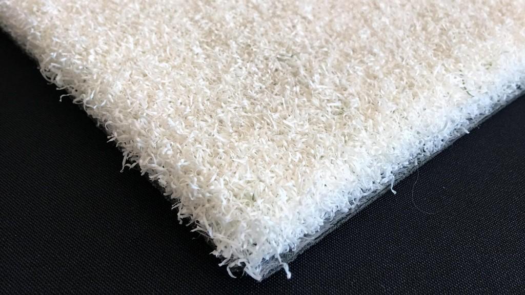 Artificial white grass mat | Sports Turf Warehouse