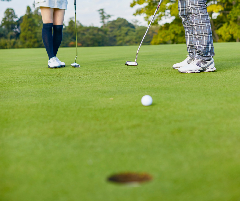 backyard putting green in Dalton, GA from Sports Turf Warehouse